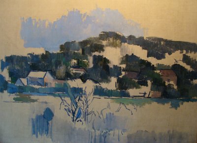 Houses on the Hill by Paul Cézanne